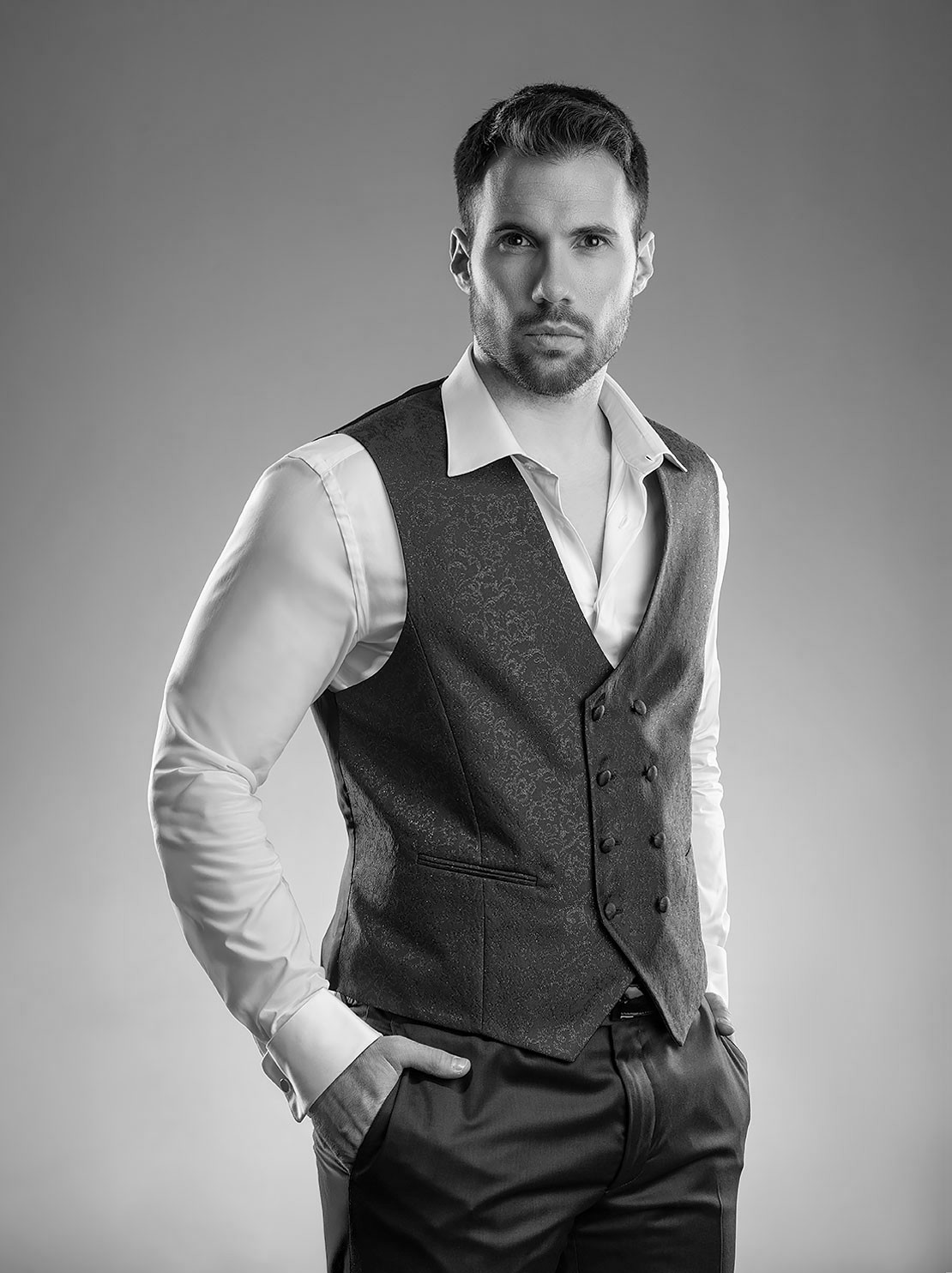 Muška košulja bijela KO-25